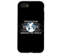 Tikkun Olam Sanando el Mundo Judaísmo Vintage Carcasa para iPhone SE (2020) / 7/8