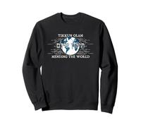 Tikkun Olam Sanando el Mundo Judaísmo Vintage Sudadera