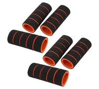 TIKODIDA 6 Fundas de Esponja Negras para Barras de Dominadas de 28-32mm Diseño Antideslizante y Fácil Instalación para Gimnasio en Casa y Entrenamiento Físico