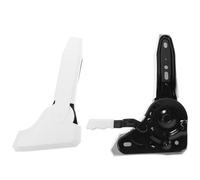 TIKODIDA Ajustador Metálico Giratorio para Asiento de Silla de Oficina y Gaming, Regulador Multiángulo de Color Claro, Accesorio para Ajuste Ergonómico del Ángulo Lumbar, Paquete de 2