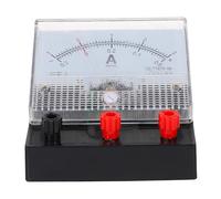 TIKODIDA Amperímetro de Plástico para Electricidad y Física, Aparato Experimental para Prácticas en Laboratorio y Enseñanza Secundaria