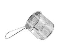 TIKODIDA Colador para Olla Caliente de Malla Metálica Resistente Gancho Lateral, Accesorio para Cocinar Pasta y Verduras en Restaurantes y Hogares