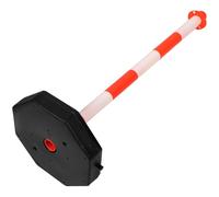 TIKODIDA Columna de Barricada Rellenable Agua y Aislante de Tráfico Rodado para Uso en Áreas Donde Está Prohibido el Ingreso de Vehículos Color Naranja