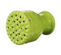 TIKODIDA Copa de Moxa de Cerámica Doble Capa Aislante, Caja Portátil para Moxibustión y Masaje, Ligera y Ergonómica para Acupuntura y Bienestar