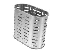 TIKODIDA Cubo para Utensilios de Cocina de 304 Acero Inoxidable, Almacenamiento Multifuncional para Cubiertos y Palillos, Diseño Plano, Resistente y Fácil de Limpiar, Adecuado para Hogar