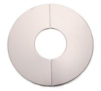 TIKODIDA Embellecedor Tubería de Acero Inoxidable, 2 Unidades, para Cubrir Orificios de Pared en Sistemas de Agua, Protección Duradera contra Oxidación, Apto para Fontanería Doméstica