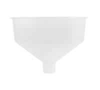 TIKODIDA Embudo de Cocina de Pared Gruesa y Boca Ancha para Llenar Botellas, Uso en Conservas y Enlatado, Plástico Resistente Tamaño Mediano para Cocina