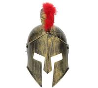 TIKODIDA Guerrero Divertido Dorado Romano para Sombrero Fiesta de Pvc Casco Único Halloween y Cosplay para Rendimiento de Baile