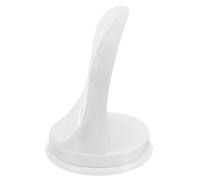 TIKODIDA Reposapiés Auxiliar para Ducha Blanco Pedal Antideslizante y Ventosa Fuerte, Soporte Ergonómico para Baño, Adecuado para Embarazadas y Cuidado Personal de Pies