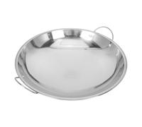 TIKODIDA Sartén de Acero Inoxidable para Fogata Mango Ergonómico, Utensilio de Cocina Práctico para Cocinar Ramen y Calentar Alimentos