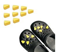 tikono Dijes para zapatos, 9 piezas/juego de zapatos de queso lindos y divertidos para zuecos, dijes de comida para zuecos