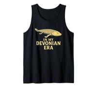 Tiktaalik Era Devónica Evolución de los Peces fósiles Paleontología Camiseta sin Mangas