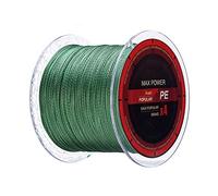 TikTako 300 M 500M 1000M 4 Hilos 8 80lb Trenzado Pesca Línea PE Multifilamen Trenza Líneas Lago Río Pesca Alambre Suave Flotante Línea Verde 1000M 37Lb 0.28mm