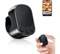 TikTok Anillo de desplazamiento Air Touch Bluetooth Ratón, recargable, ligero, 12,5 g, pantalla táctil inalámbrica para libro electrónico, cambio de página, cámara, disparador selfie, control remoto
