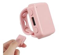 TikTok Anillo de desplazamiento con pantalla táctil Bluetooth teledirigido, correa ajustable recargable, giro lateral para libro electrónico PPT, mando a distancia, cámara de vídeo corta, disparador