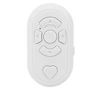 TikTok Control Remoto, BT Manos Libres Kindle App Page Turner, Cámara Recargable Video Recording Remote TikTok Scrolling Ring Clicker para Teléfono (Blanco)
