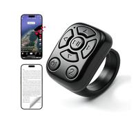 TikTok - Mando a distancia con anillo de desplazamiento, girador de páginas para iPad, iPhone, Android, cámara Bluetooth con control de volumen, anillo de desplazamiento para TikTok, YouTube Bilibili
