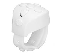TikTok Remote Page Turner, Bluetooth App Remote Control Scrolling Ring Clicker, Cámara Inalámbrica Obturador Selfie Botón para Grabación de Video (Blanco)