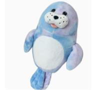 Tikwisdom 13.7 "/35cm sello de peluche de juguete, suave sello relleno animal almohada, muñeca sello del océano ártico, lindo peluche animal de mar para regalos y decoración