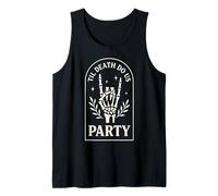 Til Death Do Us Party Espeluznante gótico Boda Halloween Camiseta sin Mangas