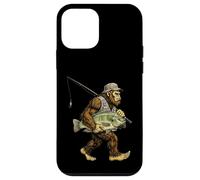Tilapia Bigfoot Fisherman River Fishing Sasquatch Carcasa para iPhone 12 Mini