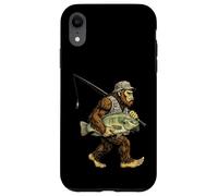 Tilapia Bigfoot Fisherman River Fishing Sasquatch Carcasa para iPhone XR