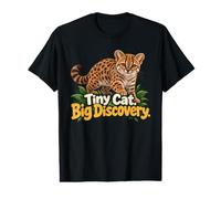 Tilcayo Pequeño Gato Salvaje Bolivia Naturaleza Vida Silvestre Descubrimiento Camiseta gráfica económica
