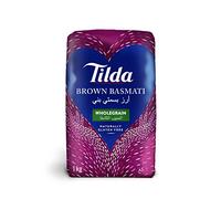 Tilda Arroz basmati integral integral integral - 1 kg (2.2 libras)