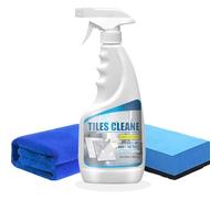 Tile and Grout Cleaner Spray, Extra Strong Tiles Cleaner, Multipurpose Tile Cleaner Spray for Kitchen, Bathroom Sink, Tile Walls (1Pcs)