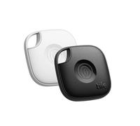 Tile by Life360 Mate (2024) - Localizador Bluetooth, localizador de Llaves y localizador de Objetos para Llaves, Bolsos y Mucho más. Localizador de teléfonos. Paquete de 2 (Negro/Blanco)