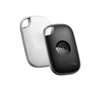 Tile by Life360 Pro (2024) - Localizador Bluetooth Potente, localizador de Llaves y localizador de Objetos para Llaves, Bolsos y Mucho más. Localizador de teléfonos. Paquete de 2 (Negro/Blanco)