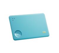 Tile by Life360 Slim (2024) - Localizador Bluetooth para Carteras, Etiquetas de Equipaje, pasaportes y más. Compatible con iOS y Android. Paquete de 1 (Aqua Lemon)