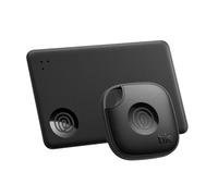 Tile by Life360 Starter Pack (2024) - Localizadores Bluetooth para Llaves, Carteras y Mucho más. Compatible con iOS y Android. Localizador de teléfonos. Paquete de 2 (Mate Negro/Slim)