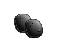 Tile by Life360 Sticker (2024) - Localizador Bluetooth pequeño, localizador de Llaves y localizador de Objetos para Bicicletas, anteojos y Mucho más. Localizador de teléfonos. Paquete de 2 (Negro)