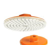 Tile Cutting Disc - Multifunctional Marble Cutter Dry Polishing Pads for Granite Stone Concrete | Sanding and Grinding Discs, Perfect for Home Business Tile Cutting Accessories, 8cm Stone Resin Orange