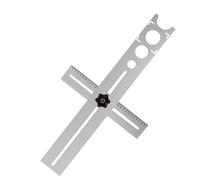 Tile Hole Locator - Precision Tool | Drilling Guide | Lightweight Body With Adjustable Scale, Ergonomic Non-Slip Design, Useful For Home Or Professional Bathroom And Kitchen Jobs