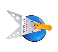 Tile Hole Locator, Tiles Opening Fixer, Suction Cup Vacuum Base Positioning Tool, Adjustable Marking Accuracy, Locator for Drilling Precision at Worksite and Renovation Projects