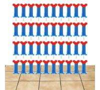 Tile Leveling System Kit, Tile Leveler, Floor Leveling Tools Leveling Compound Tools Tile Installation Tools Reusable Floor Leveling Shims Floor Leveling Compound Inner Screw Design Levelers