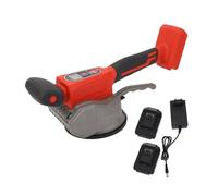 Tile Leveling Tool 20V | 8500RPM Handheld Tile Laying Machine with 123mm Suction Cup | 12 Speed Adjustments for Large Tiles/Stones/Floors | 2 Batteries Included