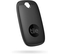 Tile Pro (2022) buscador de objetos Bluetooth, Pack de 1, Radio de búsqueda 120m, batería 1 año, compatible con Alexa, Google Smart Home, iOS, Android, Busca llaves, mandos a distancia y más, negro