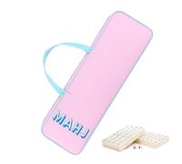 Tile Rack Bag, Mahjong Tote Bag, Organizador ergonómico con diseño impermeable, cremallera con detalles Reliable, 21,2 x 6,69 x 1,96 pulgadas Game Equipment, Storage Accessory for Home Apartment