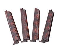 Tile Rack For Home - Juego de organizadores antideslizantes, soporte de soporte estable | Four Piece Tabletop Game Storage Display Support System Including Pusher Accessory Smooth Arrangement