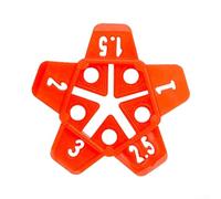 Tile Spacer Solutions 300PCS Cuñas reutilizables en forma de U que proporcionan flexibilidad en la gestión del tamaño de la lechada