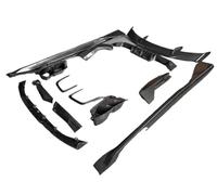 TILIEINE Alerón Trasero Compatible con BMW M3 G80 2021-2025 Labio Delantero difusor Trasero Parachoques Cuerpo Falda Lateral Kit alerón Entrada de Aire Mejora Divisor AleróN de Labio(1 Set)