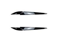 TILIEINE Alerón Trasero Compatible con BMW X6 F16 2015-2019 alerón Trasero reajuste Labio Delantero Obturador alerón Trasero Kits de carrocería AleróN de Labio(Eyebrow Gloss Black)