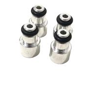 TILIEINE inyectores Apto para inyector de Combustible Bosch Corto a tamaño Medio con Junta tórica, 4 Piezas, Adaptador Extensor de inyector Combustible de 14 mm a 14 mm Inyector de Combustible