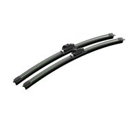 TILIEINE Limpiaparabrisas 2 escobillas limpiaparabrisas Delanteras LHD Compatible con Polo 6N 9N 6R 6C AW1 BZ1 1994-2023 Recambios Limpiaparabrisas(Black-Green,1994-2002)