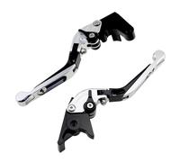 TILIEINE Manillar Manetas Embrague Ajuste para Honda VFR 800F/X VFR800 FI VTEC VFR800X manijas de Motocicleta palancas de Embrague de Freno Plegables Ajustables Palanca Embrague Freno(8)