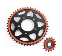 TILIEINE Moto Piñon Delantero Compatible con Benelli 502C Leonocnio 500 TRK 502 502C TRK502 Kit de piñón de Cadena Fly Chain Wheel Kit Piñones Motocicleta(Sprocket 42T 15T)