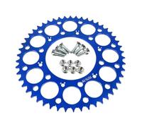 TILIEINE Moto Piñon Delantero Compatible con CRF250L Rally CRF250RA CRF250RAL XR650L XR250 XR600 RM RN RP Plato de Placa Dentada de piñón de Cadena de Motocicleta Piñones Motocicleta(Blue 50T)